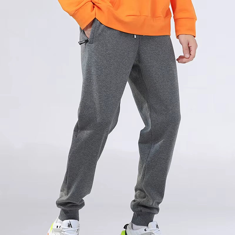 2023 Men'S Winter Lamb Wool Thickened Warm Sportswear Men'S New Casual Drawstring Jogging Pants Men'S High-Quality Cotton Pants